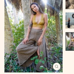 Cotton Flower Spirit Pants